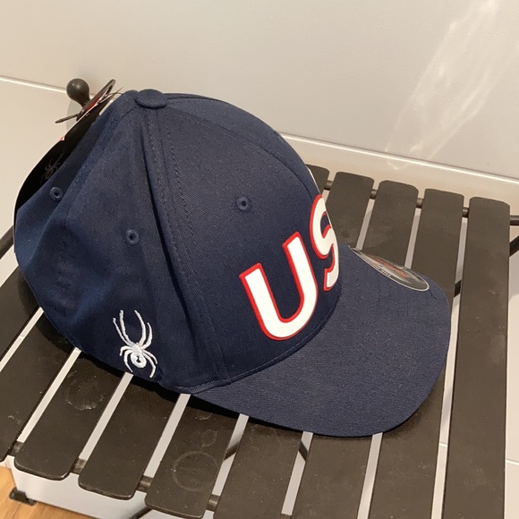 Spyder men’s  flex fit base ball hat - Picture 2 of 9